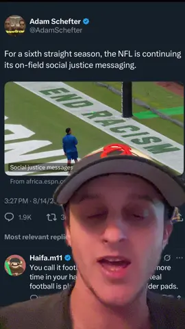 The NFL is continuing their social justice messaging #nfl #nflfootball #greenscreen 