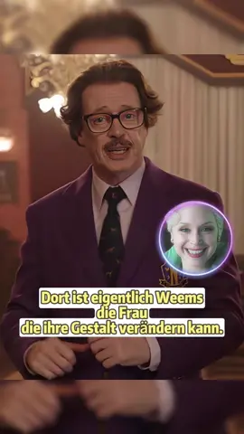 Dort ist eigentlich Weems, die Frau, die ihre Gestalt verändern kann.#wednesdaynetflix #wednesdayaddams #spoiler #netflixx #addmsfamily #theory #fyp #usa #whattowatch #didyouyawn #viral_video #wednesdayseason2 #explain #larissaweems #barrydort 