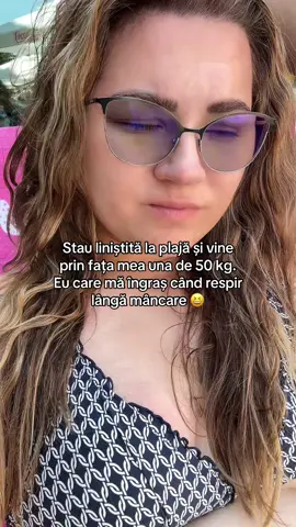 Stai liniștită la plajă și vine una de 50 kg lângă tine. Eu fiind aia care mă îngraș când respir lângă mâncare 😆 #bulgaria #laplaja🏖 #sunnybeach #piscina #allinclusive 