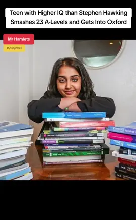 Teen with Higher IQ than Stephen Hawking Smashes 23 A-Levels and Gets Into Oxford #mrhamlets 