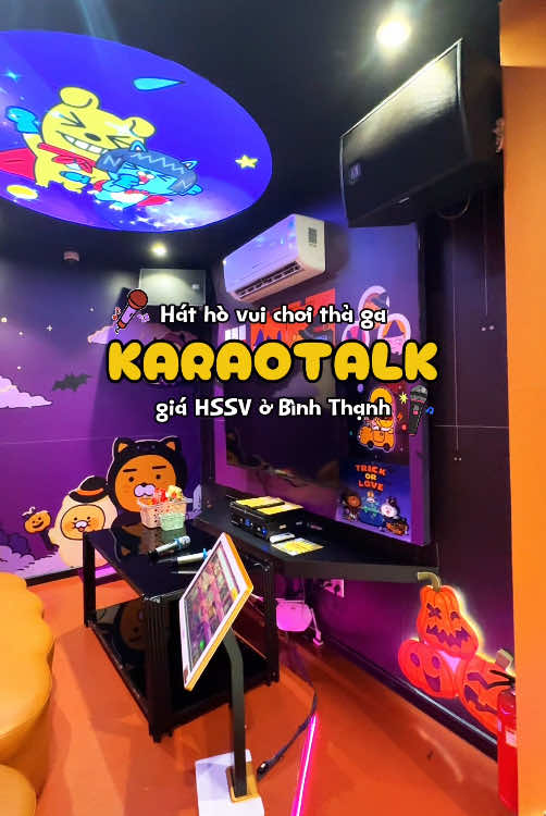 Địa điểm hẹn hò cực vui tại Bình Thạnh đây nè 👋🏼 #karaotalk #karaoke #hatho #giaitritiktok #LearnOnTikTok 
