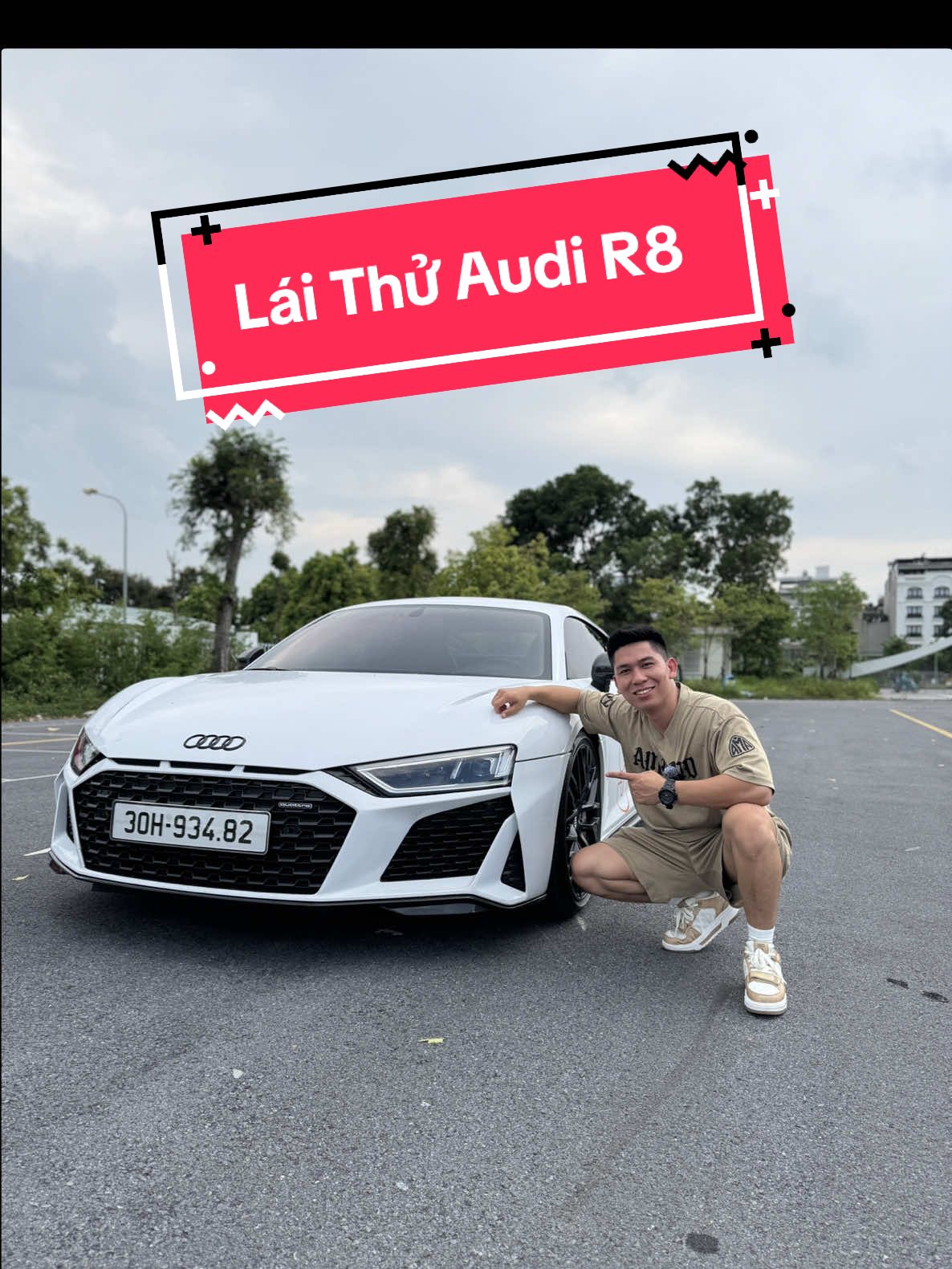 Trải Nghiệm “ô tô PKL” Audi R8. P1 #LearnOnTikTok #vtmgr #toitaitu #audiR8 @Việt Không Gầy 