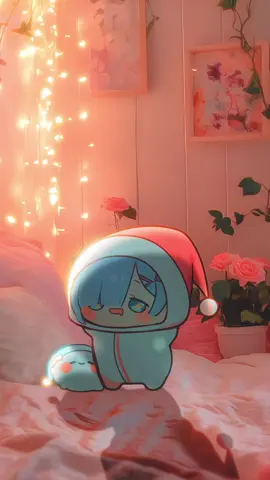 Oyasumi Rem Sayangku 😴🤤 • Partner : @RemSyn Moments ™ 💫  • Thanks to @Mikarileaf  • #rem #2d #kawaii #undertale #fyp 