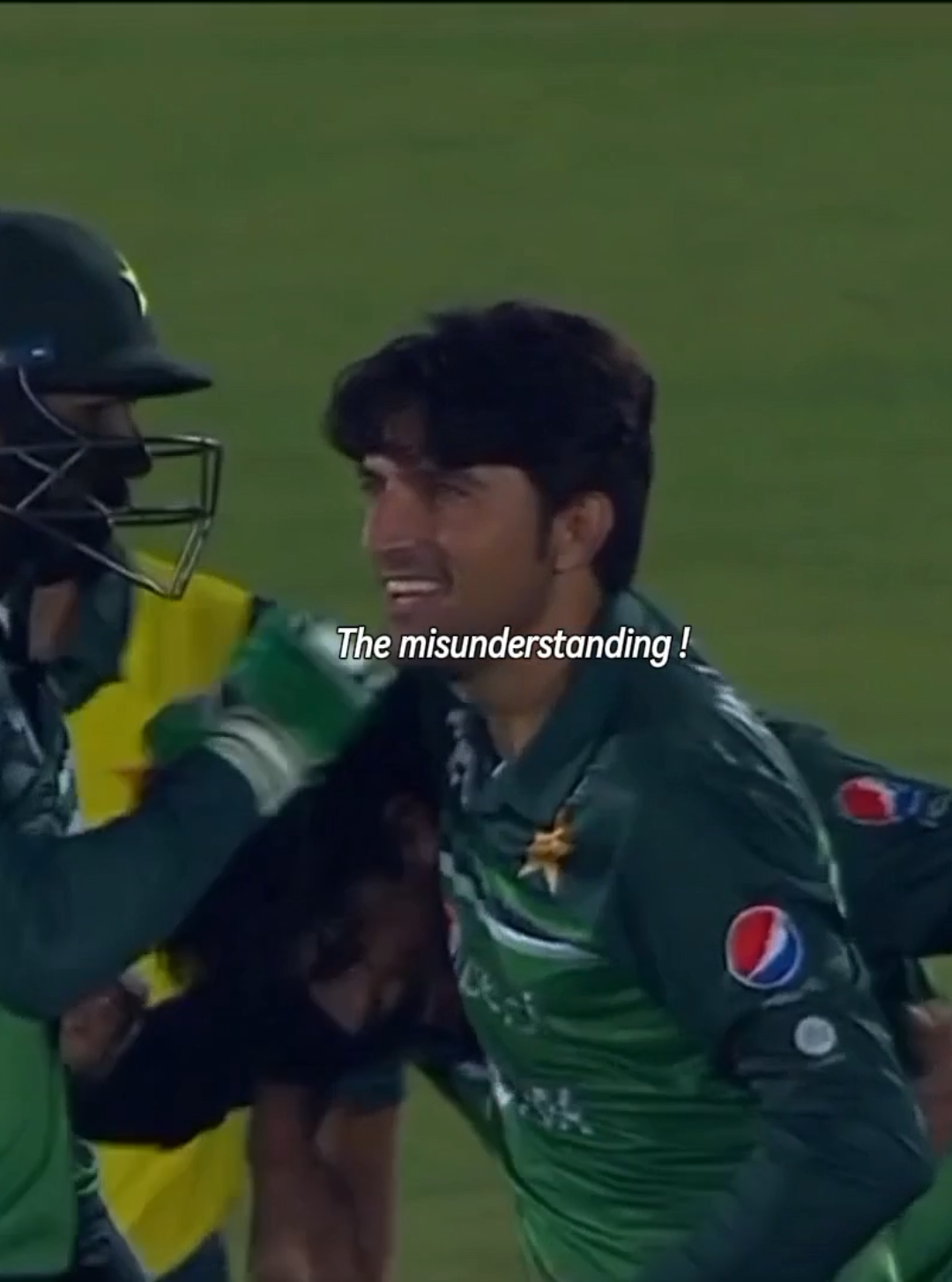 bhai gaali mat dena, bas wo match yaad aa gya tha😞 . . #babarazam #pakvsafg #cricwithabd #cricket #naseemshah 
