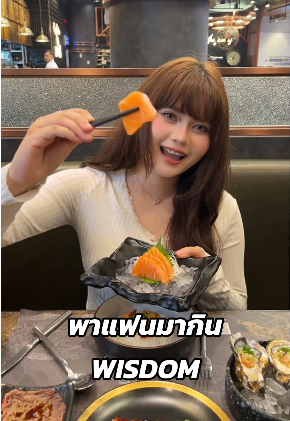 พาแฟนมากิน Wisdom #wisdominternationalbuffet #wisdombuffet#fyp#pov#เธรดแฟน 