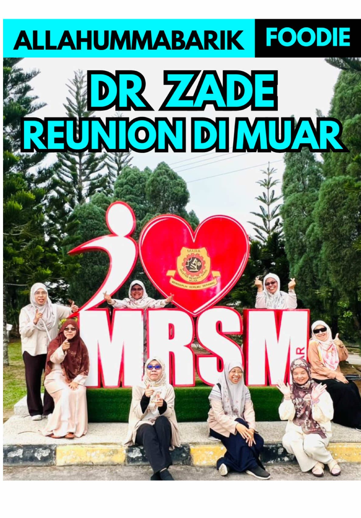 Weekend lepas, Dr @zade7697 & kawan-kawan sekolah MRSM Muar dia ada mini reunion di Muar. So mana yang dpt join je ada dlm video ni.  Lepas habis program diorg kat homestay, kteorg g mkn kat @Asam Pedas Kilat.  #ariltuah #drzade #arilzade #muarfoodie #Foodie