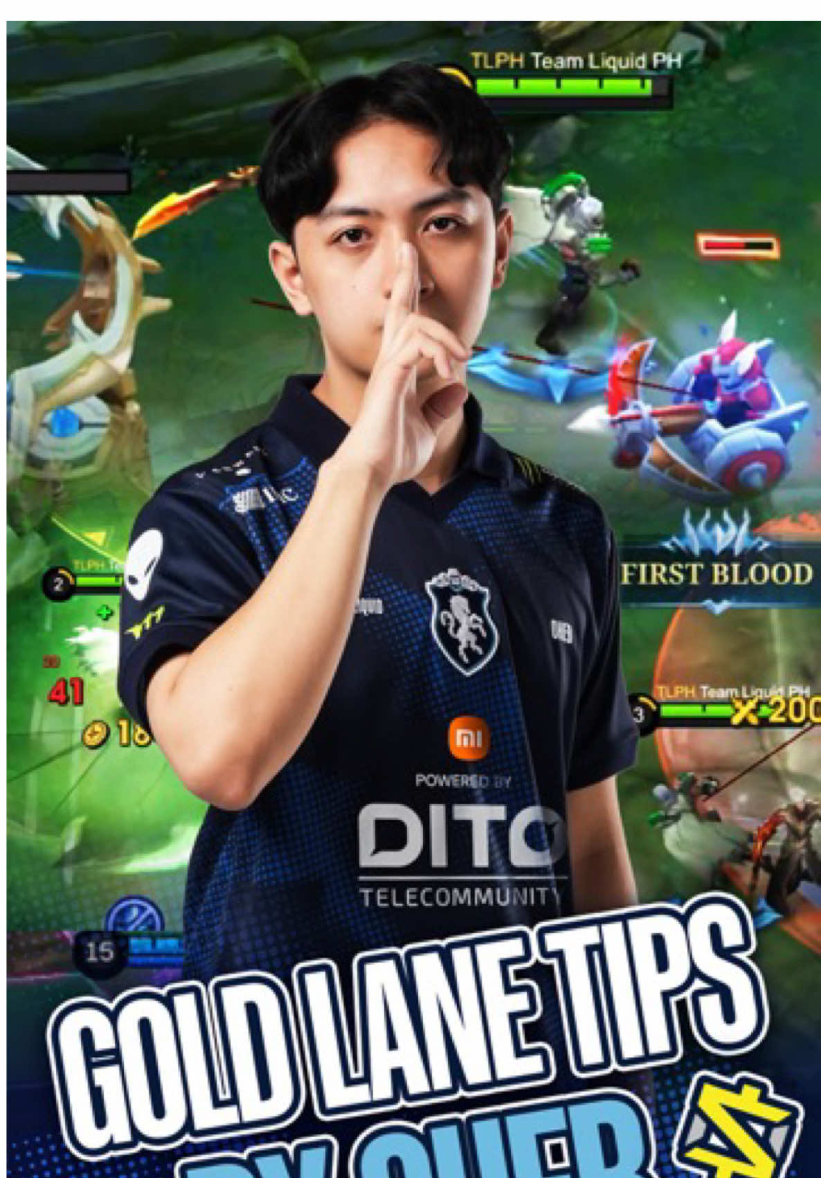 Master the Gold Lane like a pro! 🎯 Oheb shares his best Gold Lane tips to help you dominate your lane and carry your team to victory. 💥 Powered by @DITO Telecommunity❤️💙💛 #DITOwithTeamLiquid #GalingDITO #AngGalingMoDITO #DITOtelecommunity