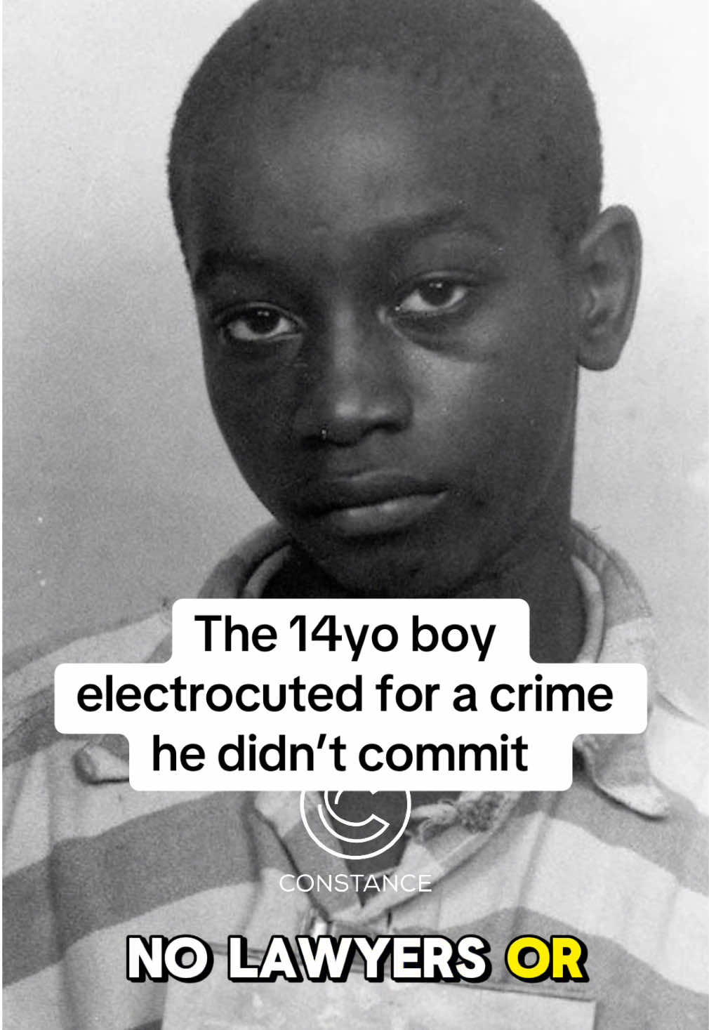 The 14 year old boy they gave the electric chair to for a crime he didn’t commit. In 1944, 14-year-old George Stinney Jr. was accused of murder, tried by an all-white jury, and executed in just 83 days—with no evidence and no lawyer by his side.He was so small they had to seat him on a Bible in the electric chair.His last words? “I’m innocent… I want my mother.”70 years later, the courts admitted what the world already knew—George was innocent. But by then, it was too late.This isn’t just history—it’s a reminder of how deeply injustice can be written into the law.#BlackHistory #GeorgeStinney #JusticeForGeorge #NeverForget