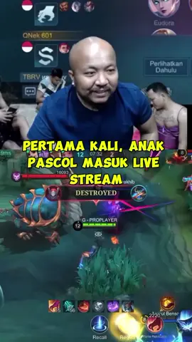 ANAK PASCOL MASUK LIVE STREAM😱😭 #MerdekaMabar #MobileLegendsBangBang #MLBB #pascoll #pascolmlbb #mlbblucu #nagahitam 