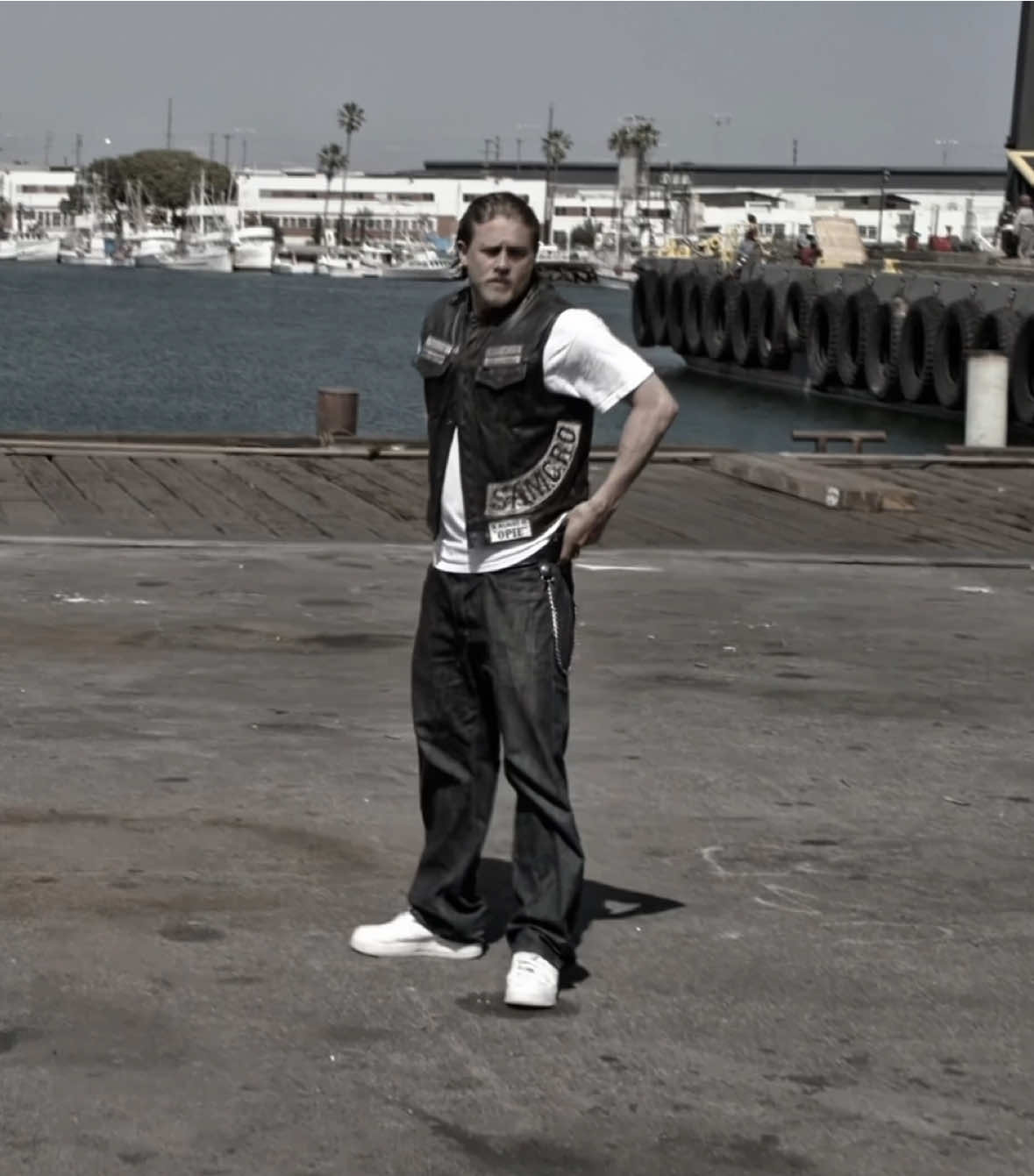 Only hate the road when you’re missing home                                                       #jaxteller #sonsofanarchy #charliehunnam #edit #series 