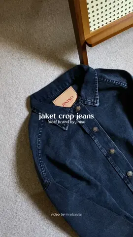 Another denim added to the collection 💙 #jaketjeans #jaketcrop #localbrand @JINISO JEANS 