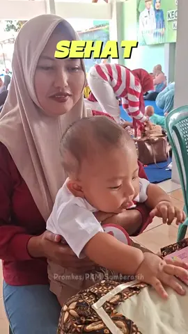 Berikan balita makanan bergizi tinggi protein hewani dan lengkapi imunisasi #balita 