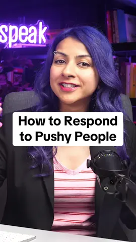 Pushy people hate these phrases.☝️ They work because they set boundaries without burning bridges. Follow for simple words that change how people treat you.
