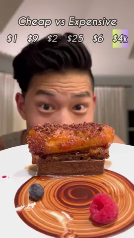 What is the most you would spend on dessert?