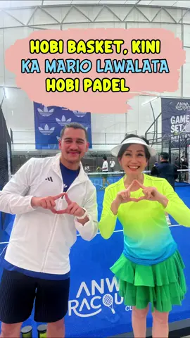Happy sekali saya bertemu dengan Kaka Mario Lawalata, seorang aktor dan juga terkenal hobi bermain basket, sekarang lagi gemar juga berolahraga bermain padel, yuk simak keseruannya saya bersama Mario Lawalata @lawalata13 .  .  .  #wawalukmanofficial #wawalukman #mariolawalata #anwaracquetclub #padel 
