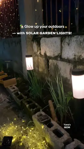 🌞 Solar Garden Lights —  ✨ Perfect for pathways, gardens, and yard landscaping. 📌 Disclaimer: Price and availability may vary depending on seller and promo. #SolarLights #GardenDecorPH #TipidSaKuryente #OutdoorLights