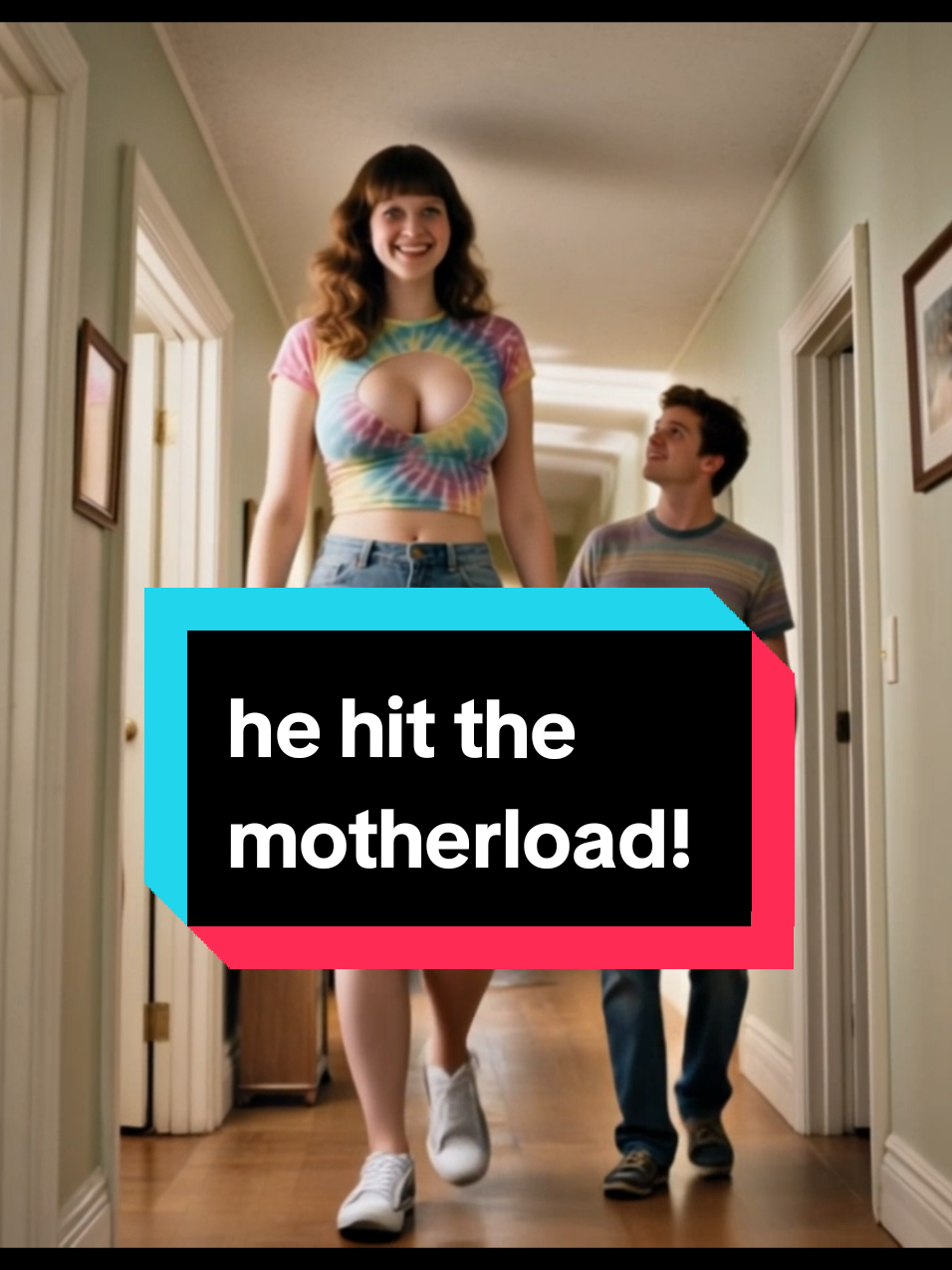 Wait till his parents meet her! #tallgirl #tallwoman #highschoolsweethearts #tallqueen #shortking 