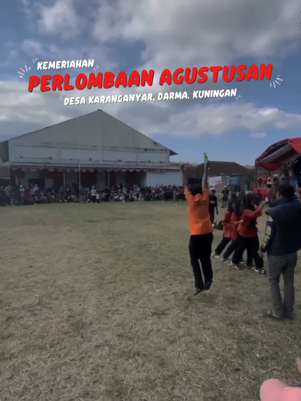 Kemeriahan perlombaan agustusan di Desa Karanganyar, Kec.Darma, Kuningan. #agustusan #lomba17agustus #kuningan #hutri80 #kuninganjawabarat 
