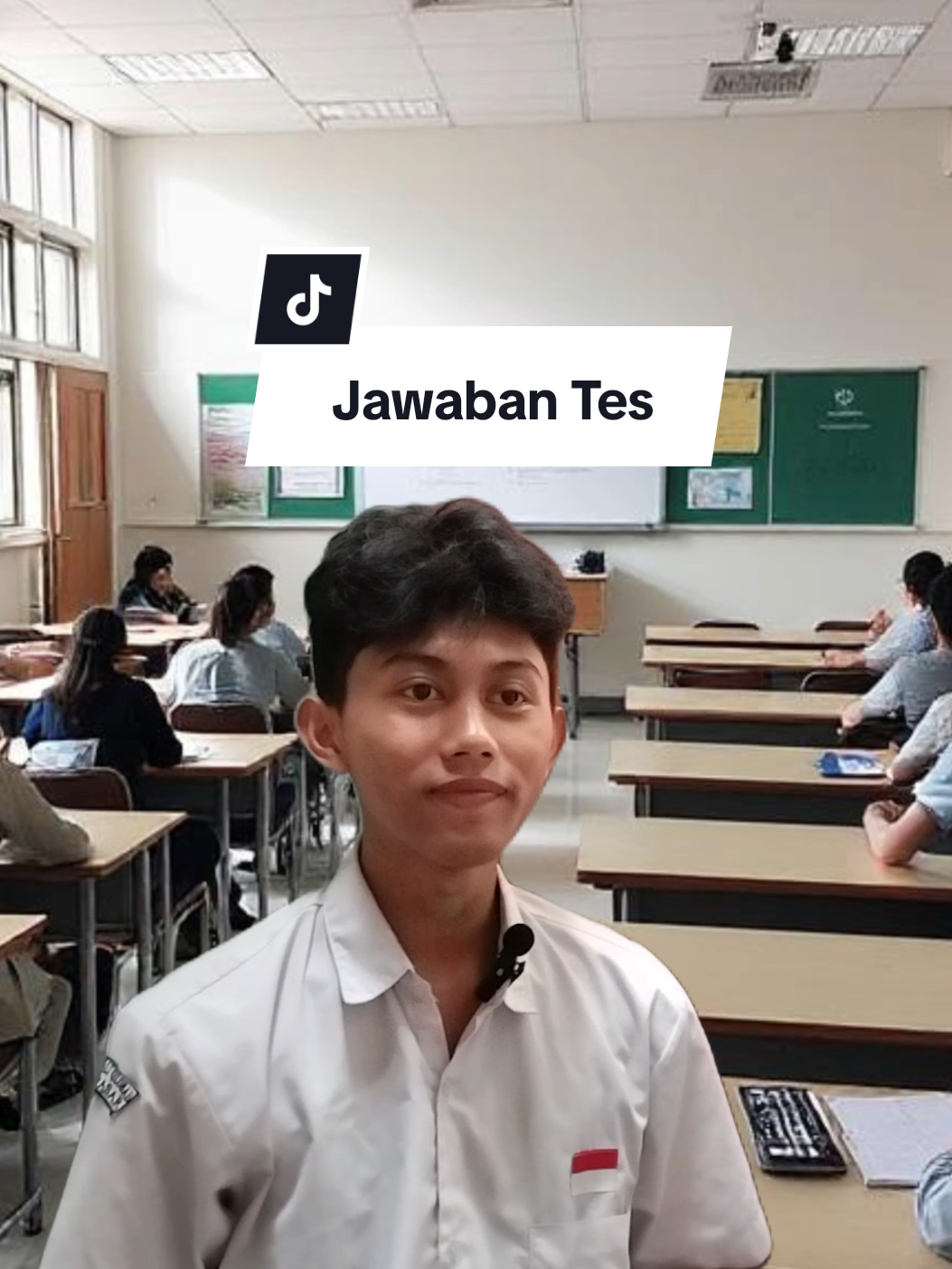 Strategi menghindari salah: nggak jawab sama sekali.📚	 #belajar #tugas #guru #ujian #4u 