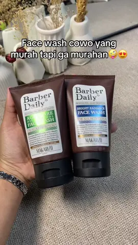 Face wash barber daily #modalkontendoang #fyp #skincarecowok #facewash #barberdailybymakarizo 