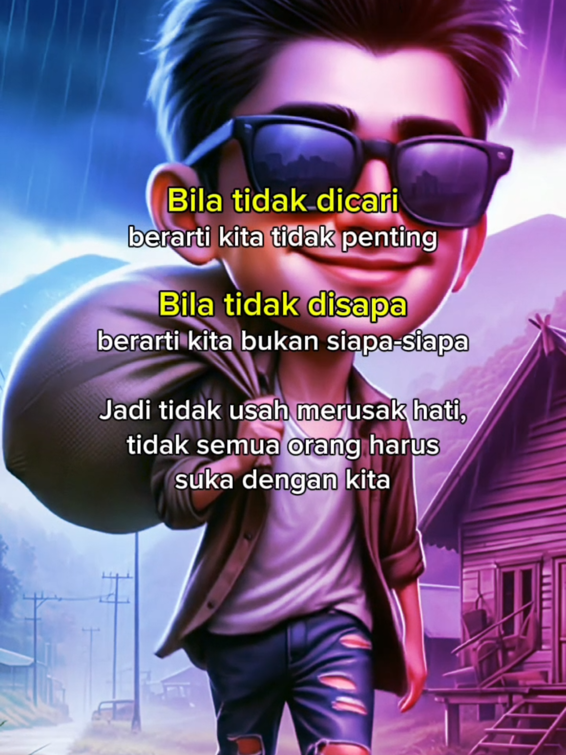 Bila tidak dicari berarti tidak penting