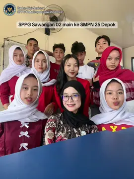 Episode 2- SPPG Sawangan 2 main ke sekolah 🫣 kali ini SMPN 25 Depok, nextnya kemana nihhh??? #badangizinasional #makanbergizigratis #sppgsawangan2 