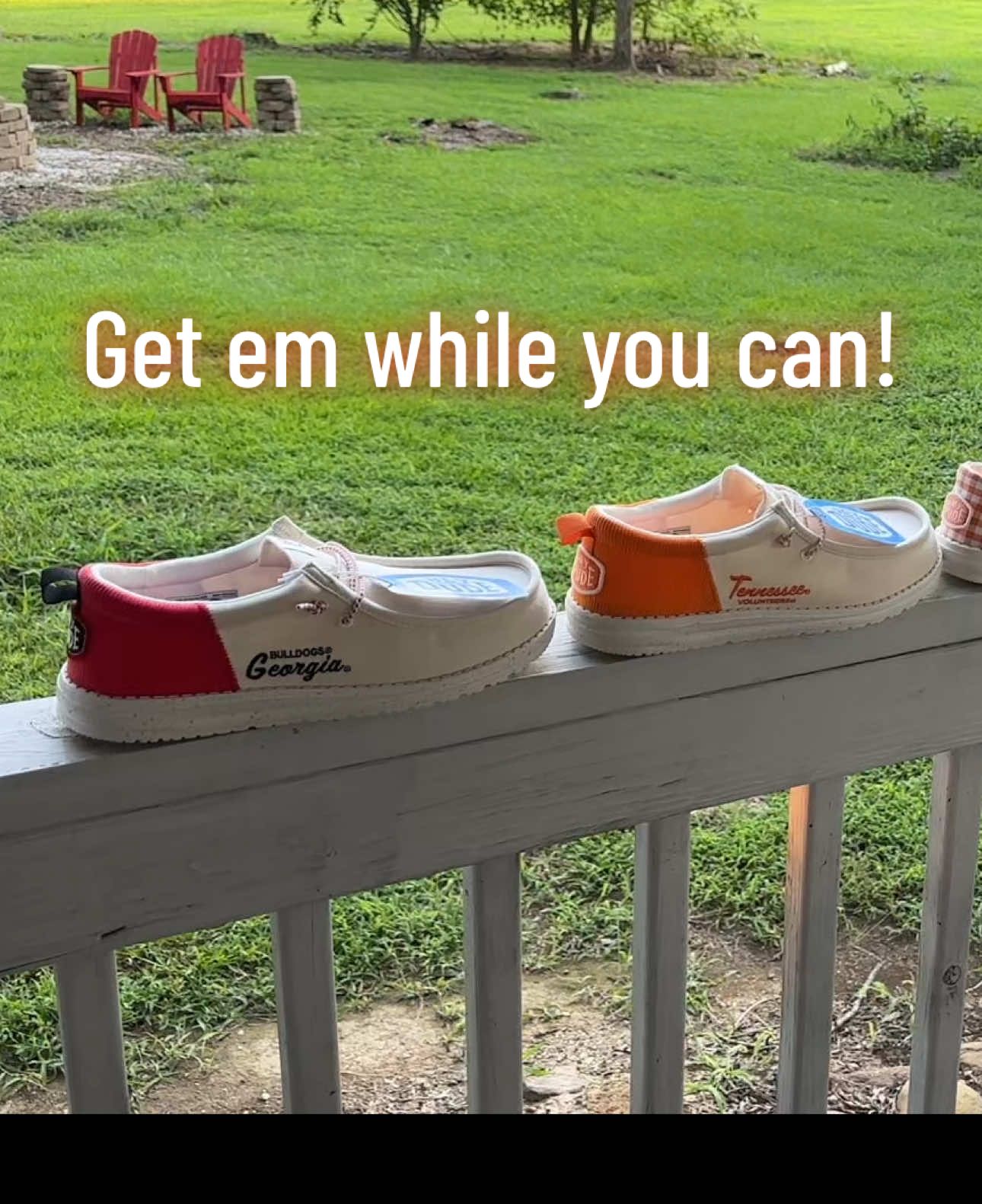 Repping your favorite school team just got way more comfortable — HEYDUDE Collegiate Slip-Ons are HERE! HEYDUDE Wally and Wendy Collegiate Slip on Shoes - Check for your Favorite College - 20+ Different ones available right now #HEYDUDECollegiate #football #HEYDUDEpartner  #CollegeFootball  #tiktokshopcreatorpicks @HeyDude 