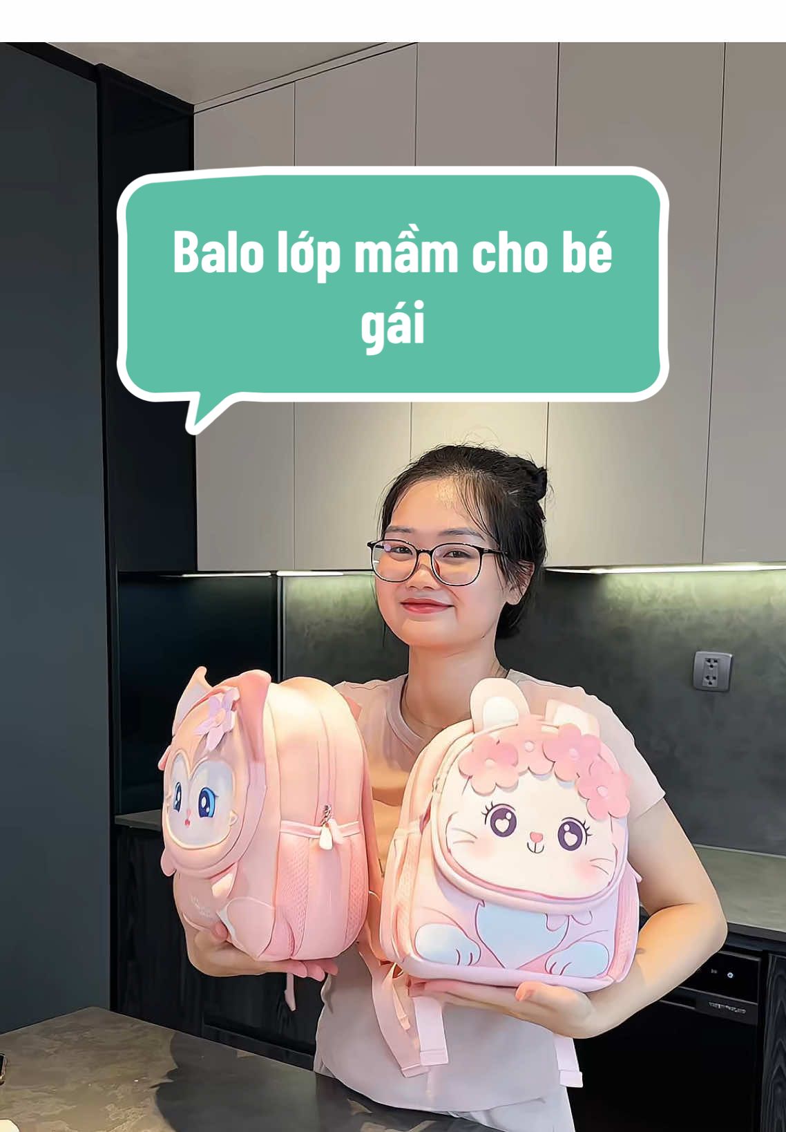 Balo xinh quá xinh các mom ạ #metayreview #balohocmamnon #balo #balochobe 