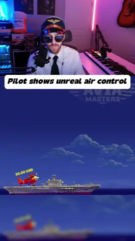 Pilot shows unreal air control #aviamasters #plane #pilot