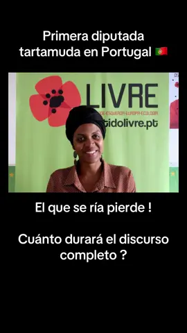 Diputados tartamuda en Portugal ‘🇵🇹 #portugal🇵🇹 #diputada #politic 