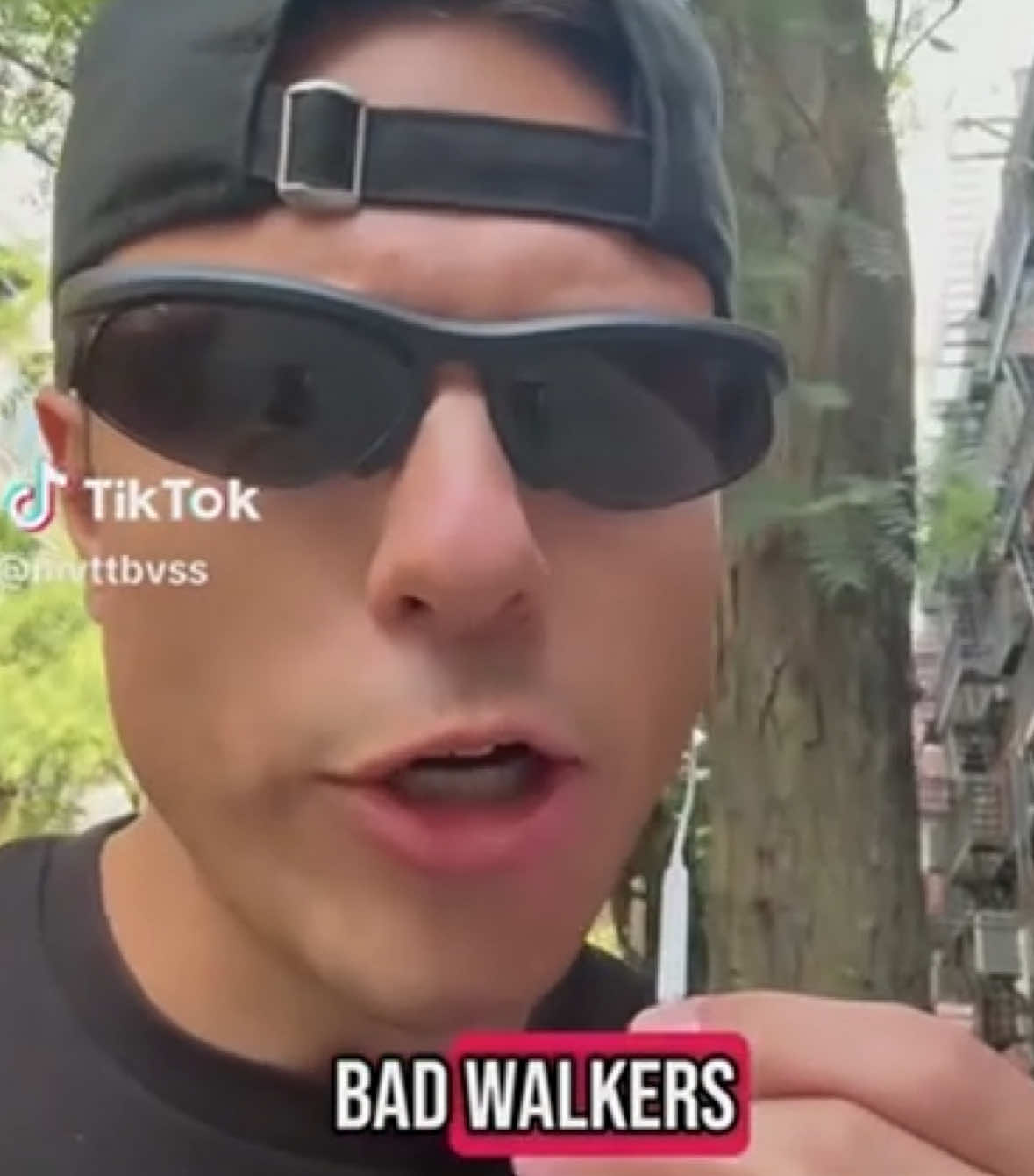 Lifelong New Yorker @Matt Bass is going viral for calling out “bad sidewalk etiquette” in NYC. 🚷 Which city do you think has the worst walking etiquette? #nyc #walking #sidewalk 