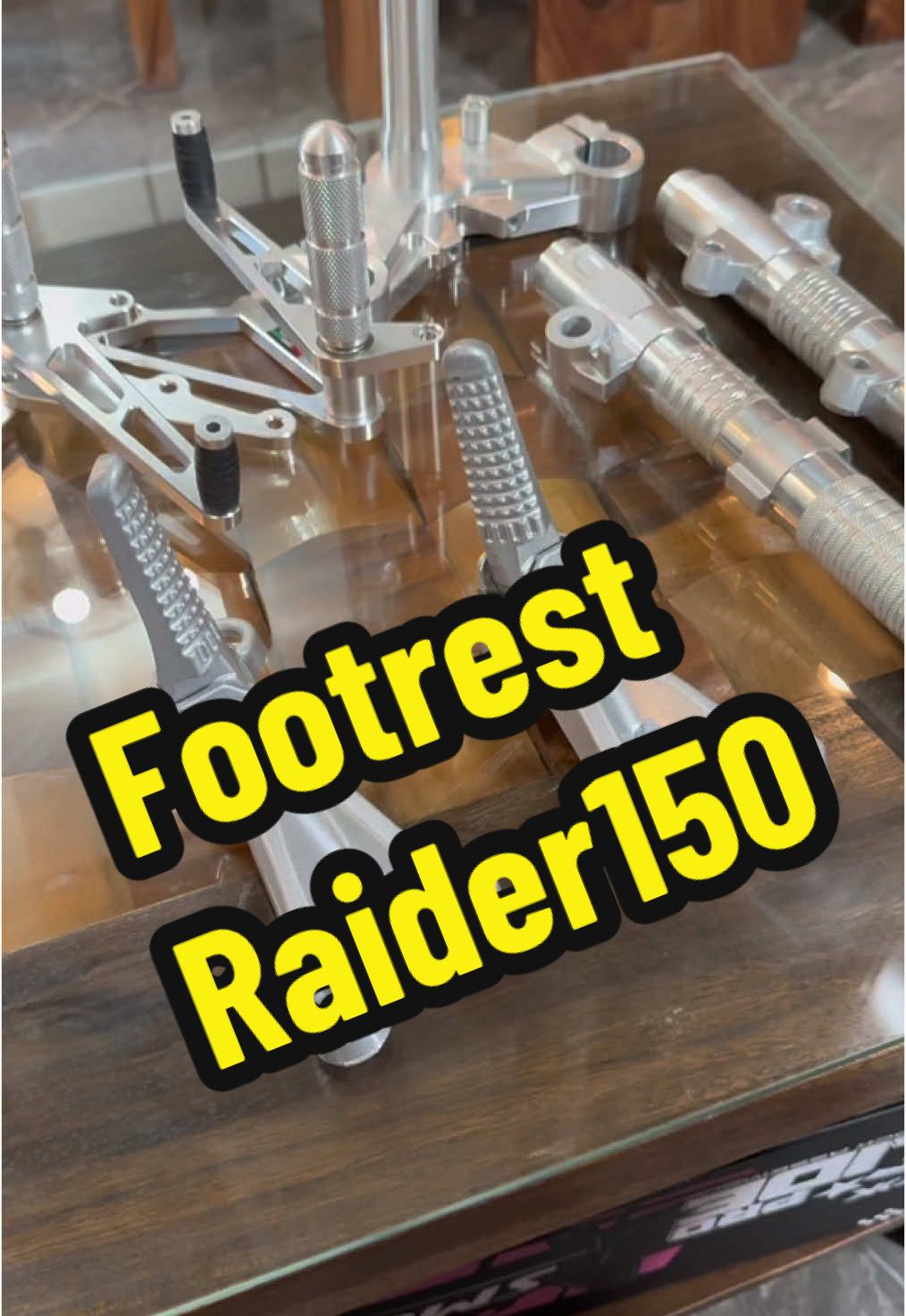 footrest raider150 #footrest #footrestraider150 