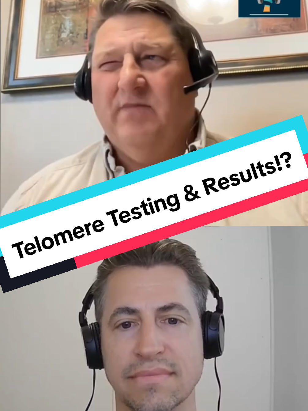 Telomere Test Shocker! Length Increased? Watch the Results! EP: 578 Over 40 Fitness Hacks Podcast - Listen On Your Favorite Player! -Video version on Spotify & YouTube. Telomeres grew back?! 🤯 Even *they* were shocked by the results! What's the secret? 👀 #telomeres #healthsecrets #longevity #cellularhealth #antiaging 