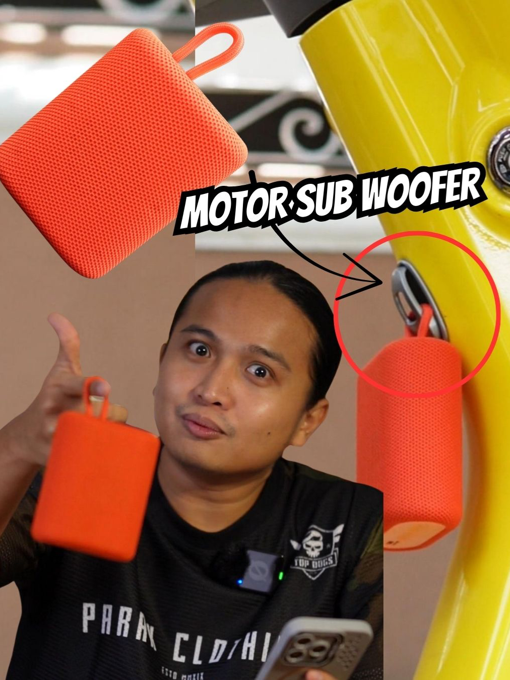 Wala bang Speaker ang Motor or Bike mo? Mag Orashare BS01 ka!