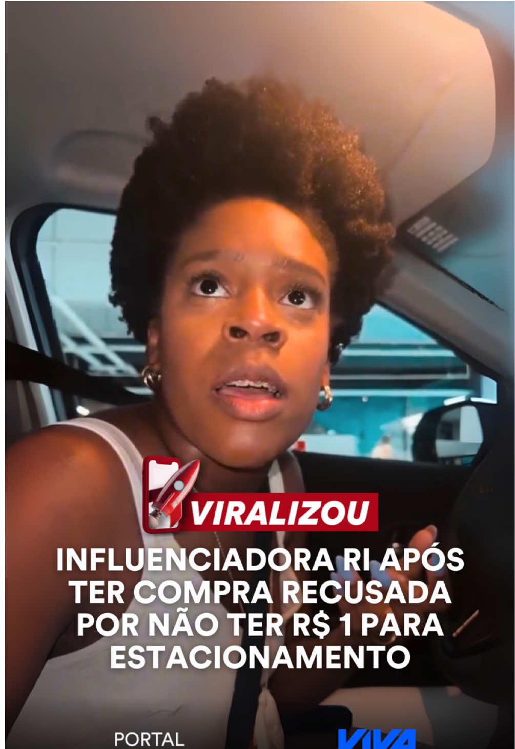 A influenciadora Ester Solano caiu na risada ao contar o que aconteceu com ela em um estacionamento do Rio de Janeiro. Ela pagou pelo serviço, mas o carro deu problema, e precisou pagar mais R$ 1 para conseguir sair do local. Ela fez, mas minutos depois soube pelos funcionários que a compra havia sido recusada porque ela não tinha o valor na conta corrente. A história rendeu muitos comentários e inúmeras risadas de quem assistiu. Créditos: @estersolanno
