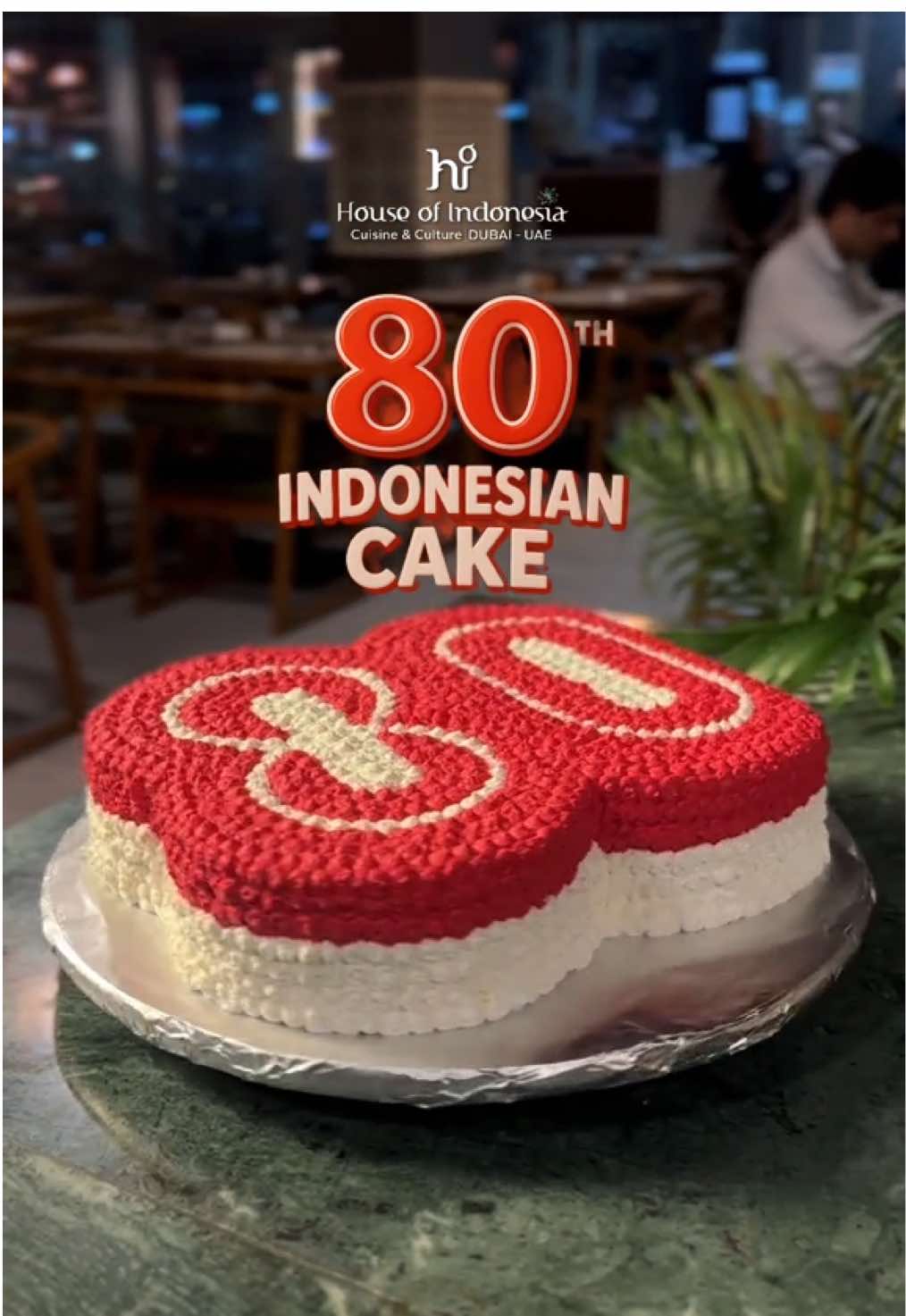 From our Kitchen to the nation — Happy 80th, Indonesia! 🇮🇩  