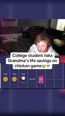 No way bro risks so much💀😭#kickstreaming #fypシ゚ #crossyroad 