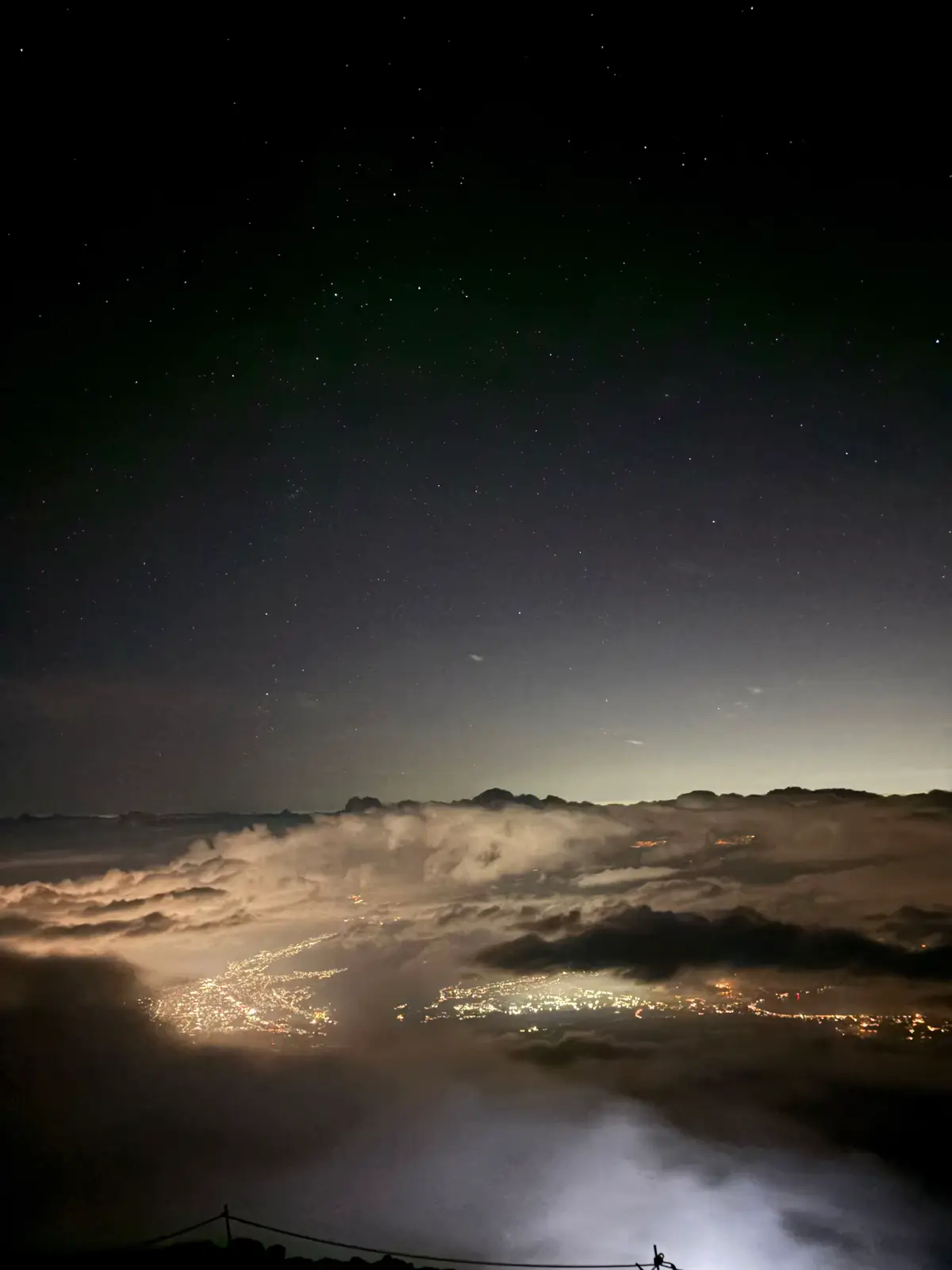 Thank you for everything that has happened #mtfuji #mtfujiview #citylights #viral #montain 
