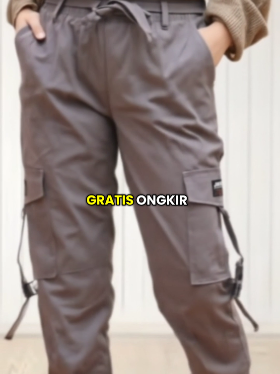 CELANA JOGGER CARGO PANJANG WANITA MODEL TERBARU 