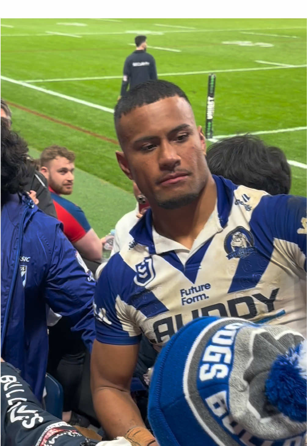 PT 2 Chasing Critta until we meet him 😭 #findcritta @Canterbury-Bankstown Bulldogs  . . #canterburybankstownbulldogs #critta #nrlbulldogs #nrltiktok  