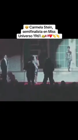 🤩 Carmela Stein, semifinalista en Miss Universo 1961 👑🇵🇪❤️👏👏