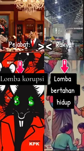 #lomba agustusan pejabat vs Rakyat