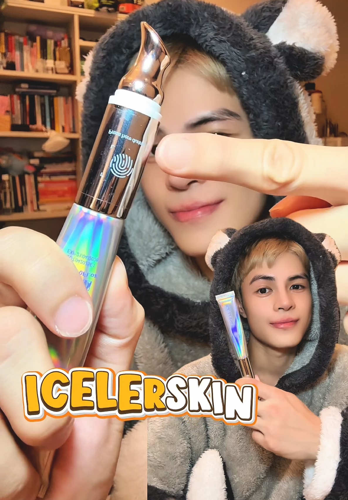 Kem mắt kết hợp rung tự động massage đánh bay quầng thâm mắt ne các tình iu 🫶🏻 #icelerskin #icelerskinvn #icelerskinviệtnam #kemmắt #skincare