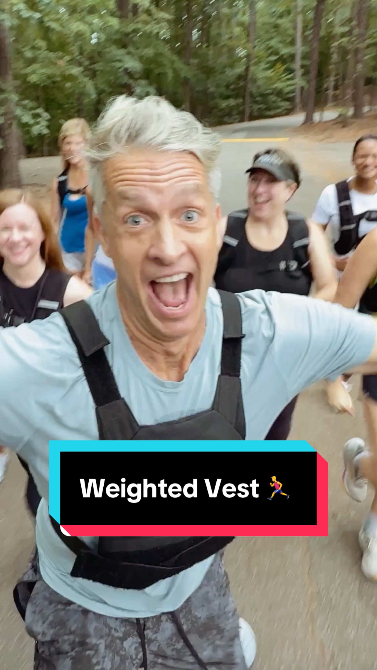 Welcome to your middle-aged workout 🤗 (feat. @Dude Dad) #genx #weightedvest 