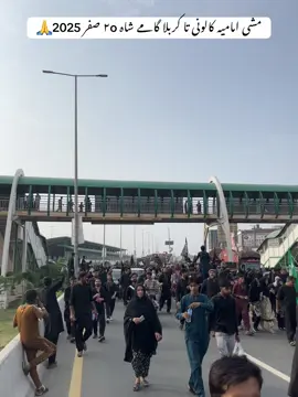 مشی امامیہ کالونی تا کربلا گامے شاہ ۲o صفر 2025🙏