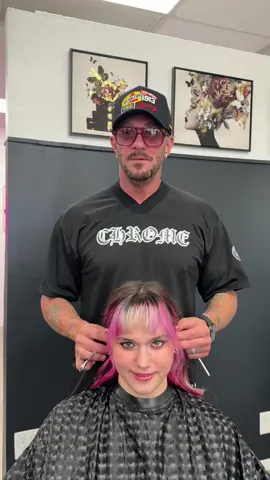 We’re doing bangs #bangs #fringe #diybangs #fringebangs #hairtok @Treasure Coast Hair Stylist 