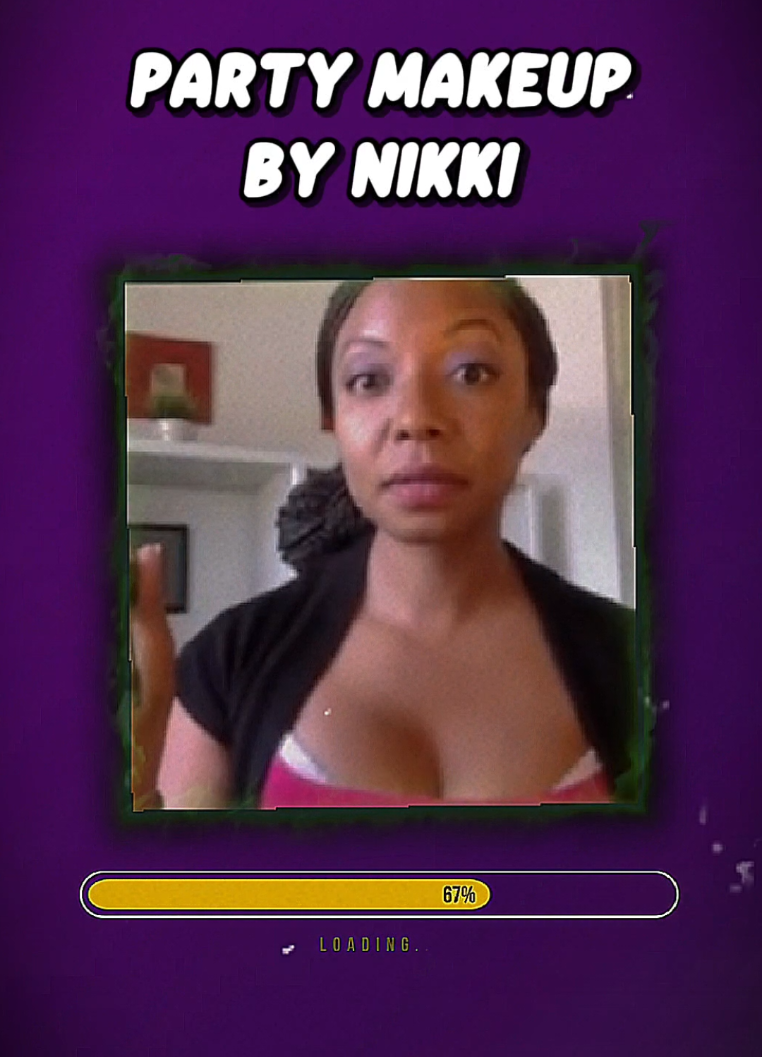 NIKKI MAKEUP VIDEO LIVE #nikki #analoghorror #creepypasta  #usa  #scarystories 