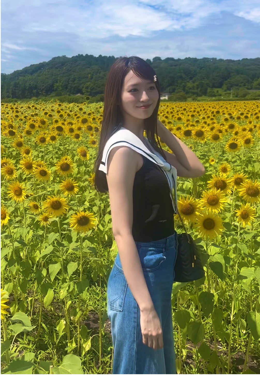 今年もひまわり畑いけたよ🌻 #彼女感 #彼女 #fyp #おすすめ #ひまわり 