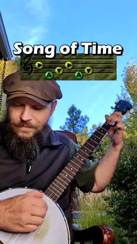 Song of Time – Banjo Cover with Original Lyrics ⏳ ⠀ The Legend of Zelda’s “Song of Time” played on banjo, with lyrics I wrote based off of what Zelda said when she left the Ocarina for Link in the past.. (From the Ocarina of Time) ⠀ Banjo's being finicky, started going out of tune mid song lol 🪕🤘🏼🔥i ⠀ #legendofzelda #songoftime #banjo #vgm #cover