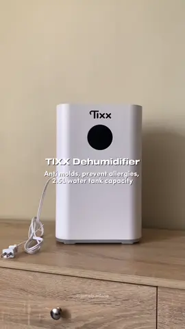 To avoid molds getting into our important things inside the house, eliminates the “amoy kulob” sa kwarto, and to dry clothes better 💯  #itsjemrecos #tixx #dehumidifier #antimolds #tiktokfinds 
